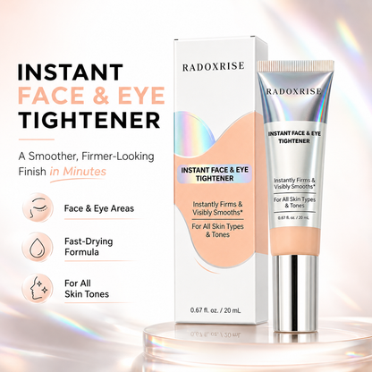 Radoxrise™ Instant Face Tightener – Visible Smoothing in 60 Seconds, Progressive Results in 18 Days