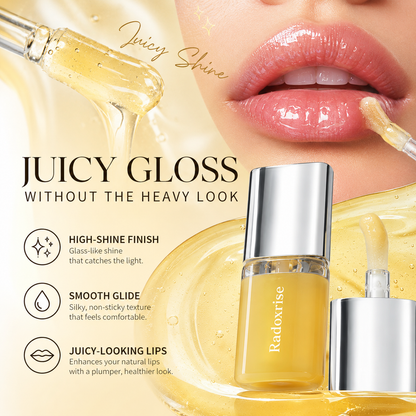 Radoxrise™ Spicy Lip Plumper — Fuller-Looking Lip Plumper Gloss, Non-Sticky, High-Shine Finish