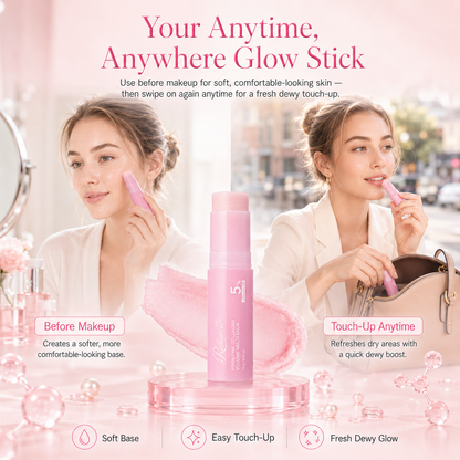 [NEW]Radoxrise™ PDRN Pink Collagen Volume Multi Balm | All In One Volufiline, PDRN, NAD Stick for Youthful-Looking, Helping Look of Fine Lines, Firming Care, Anti-Aging Care | For Under-Eyes, Neck, Forehead, Smile Lines, Lip Care | Korean Skincare
