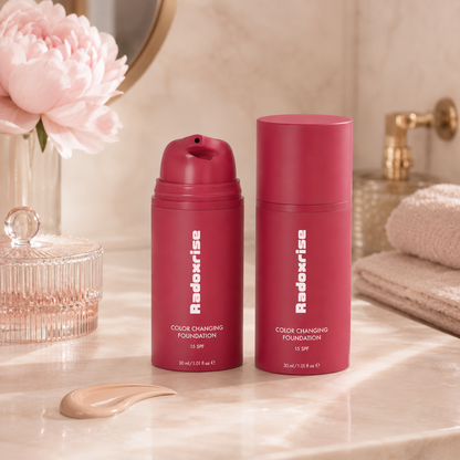 Radoxrise™ Adaptive Glow Foundation – A Monthly Ritual for Fresh-Looking Skin