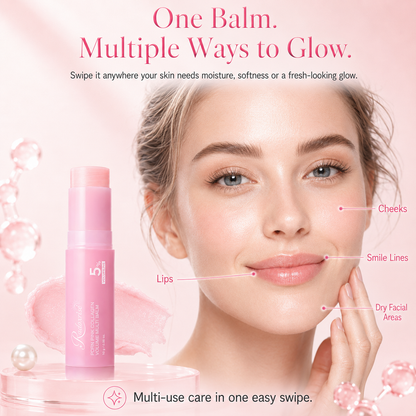 [NEW]Radoxrise™ PDRN Pink Collagen Volume Multi Balm | All In One Volufiline, PDRN, NAD Stick for Youthful-Looking, Helping Look of Fine Lines, Firming Care, Anti-Aging Care | For Under-Eyes, Neck, Forehead, Smile Lines, Lip Care | Korean Skincare