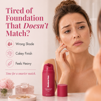 Radoxrise™ Adaptive Glow Foundation – A Monthly Ritual for Fresh-Looking Skin